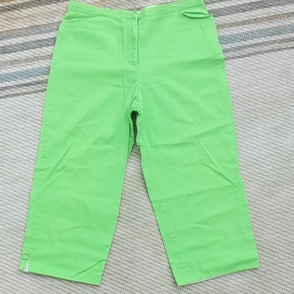 * Duck Head Size 12 Capri Green Pants - Picture 2 of 7